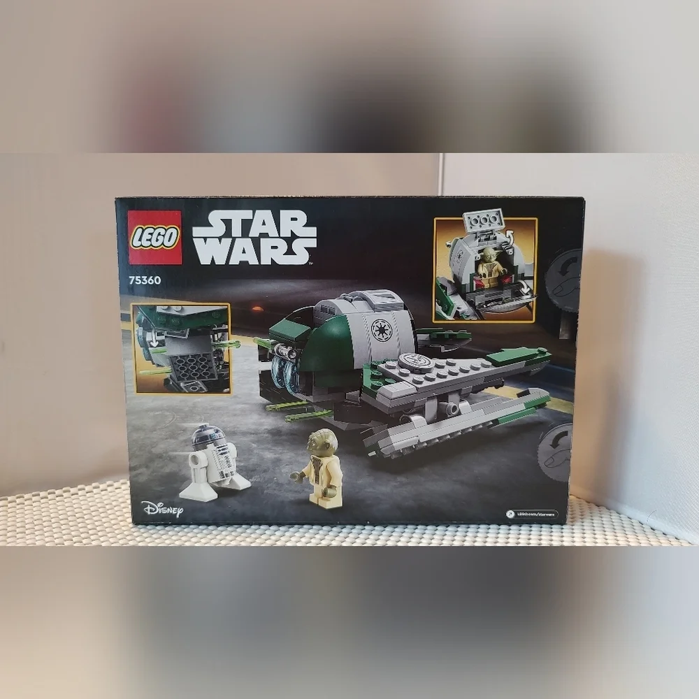 Lego Star Wars 75360 Yoda's Jedi Starfighter Building Toy NWT